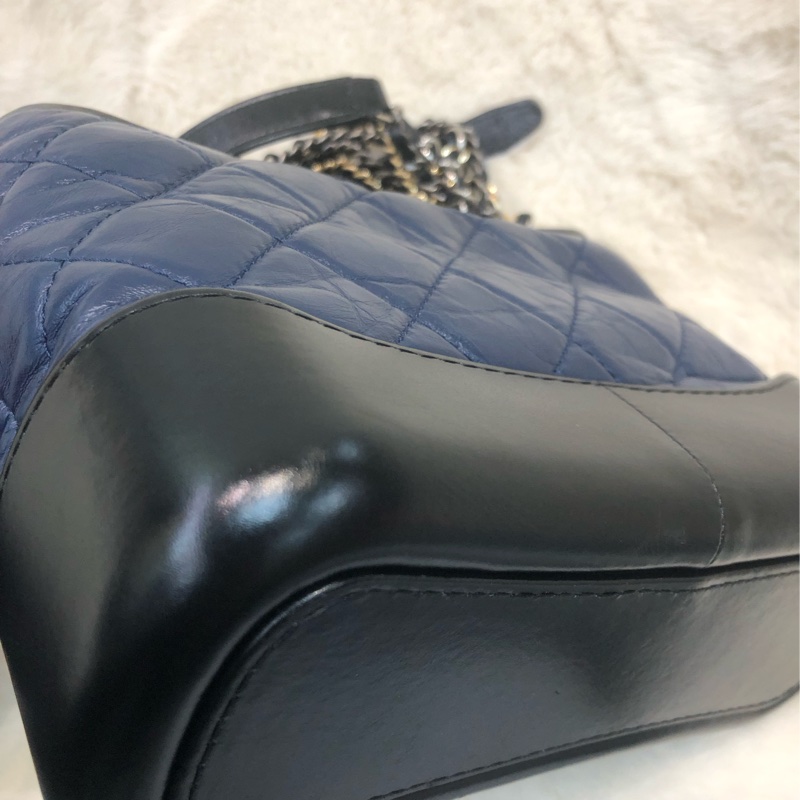 Chanel 流浪藍黑拼色 XC259-11