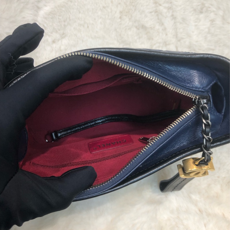 Chanel 流浪藍黑拼色 XC259-13