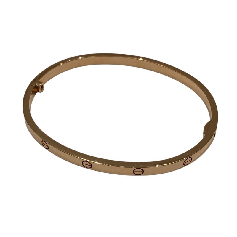 CARTIER 卡地亞 B6047316 LOVE BRACELET SIZE:16 18K 手環 PG-3