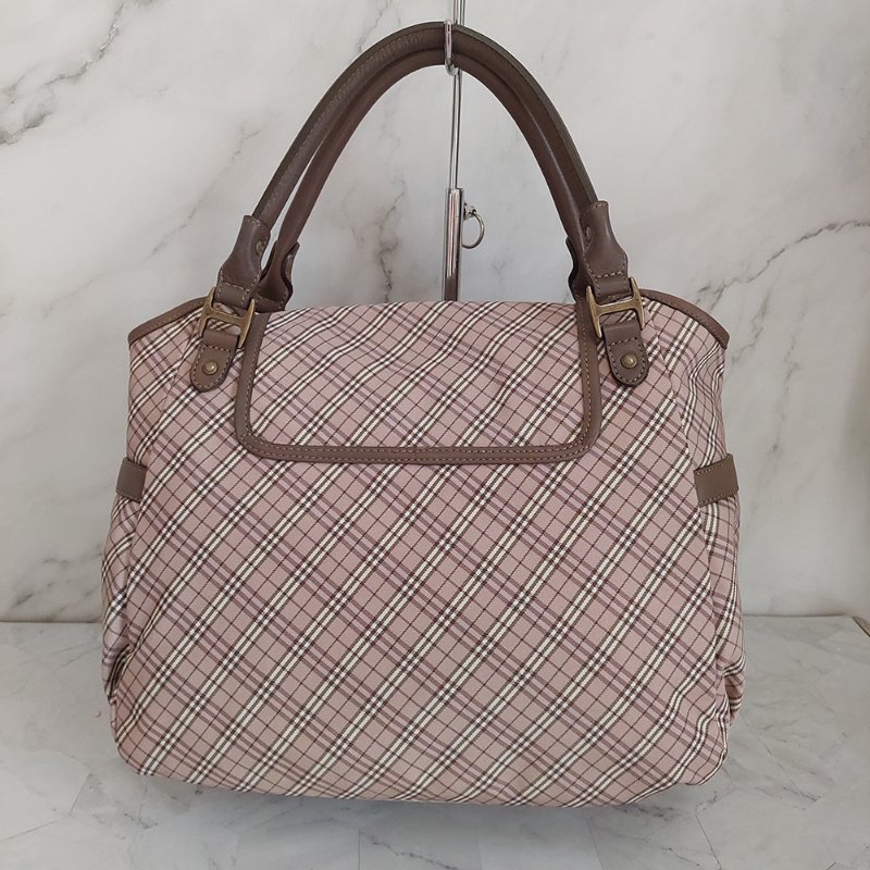 BURBERRY 博柏利 藍標 雙提把/手提/單肩背包~二手-18