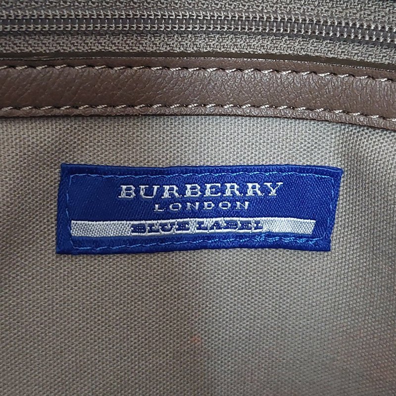 BURBERRY 博柏利 藍標 雙提把/手提/單肩背包~二手-28