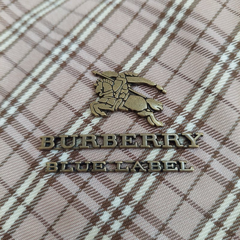 BURBERRY 博柏利 藍標 雙提把/手提/單肩背包~二手-48