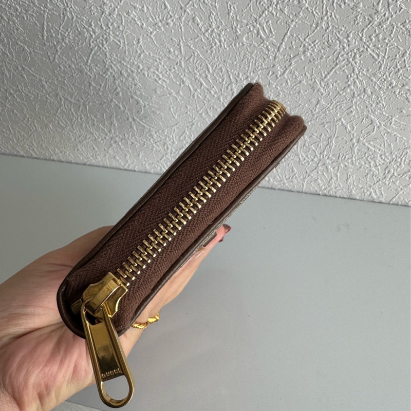 Gucci 咖pvc1955ㄇ拉長夾 好看😍😍-5