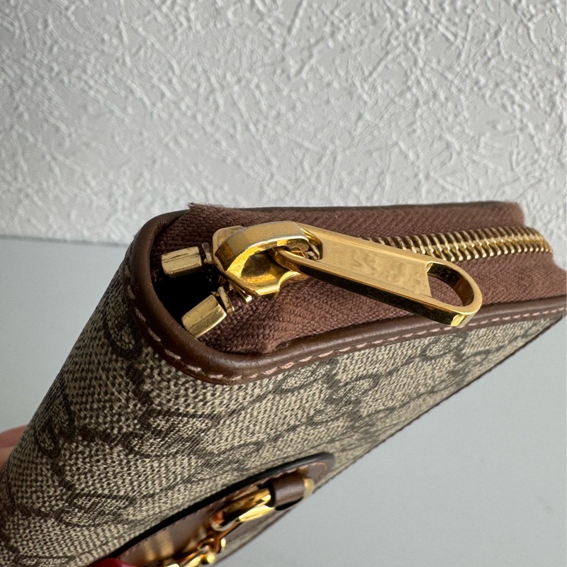 Gucci 咖pvc1955ㄇ拉長夾 好看😍😍-9