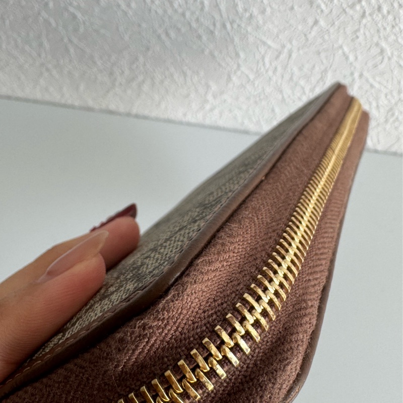 Gucci 咖pvc1955ㄇ拉長夾 好看😍😍-14