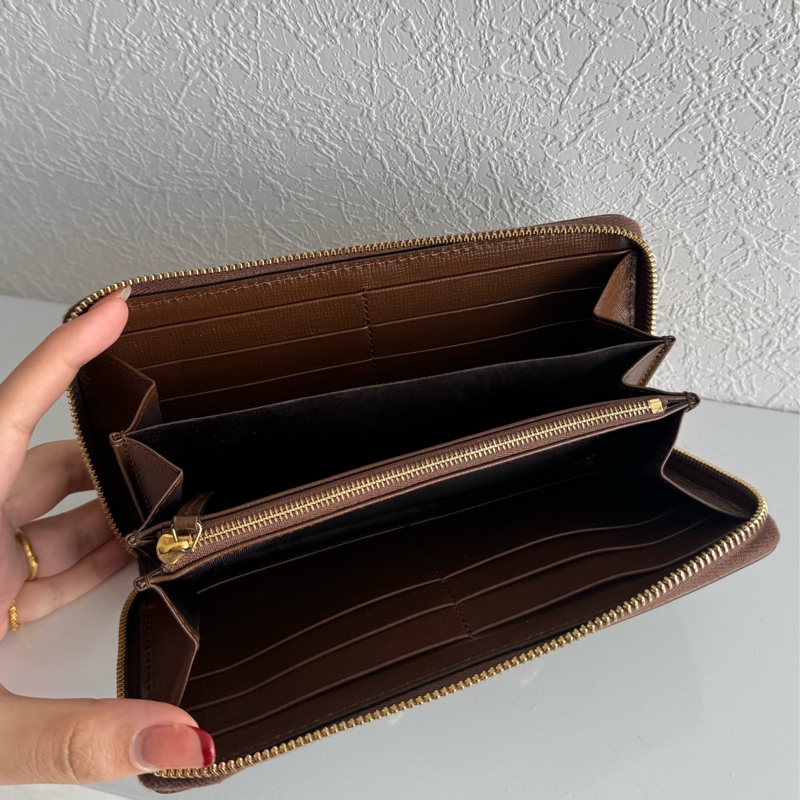 Gucci 咖pvc1955ㄇ拉長夾 好看😍😍-17