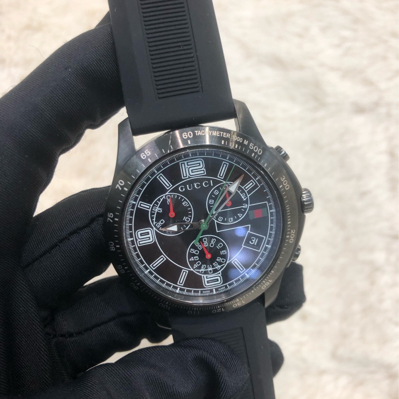 Gucci 黑色手錶 男/女I485NY-1