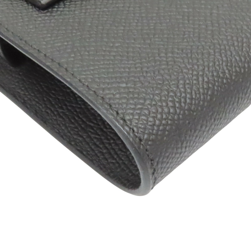 黑色 EPSOM牛皮 KELLY TO GO 肩背包 金扣 B刻-9