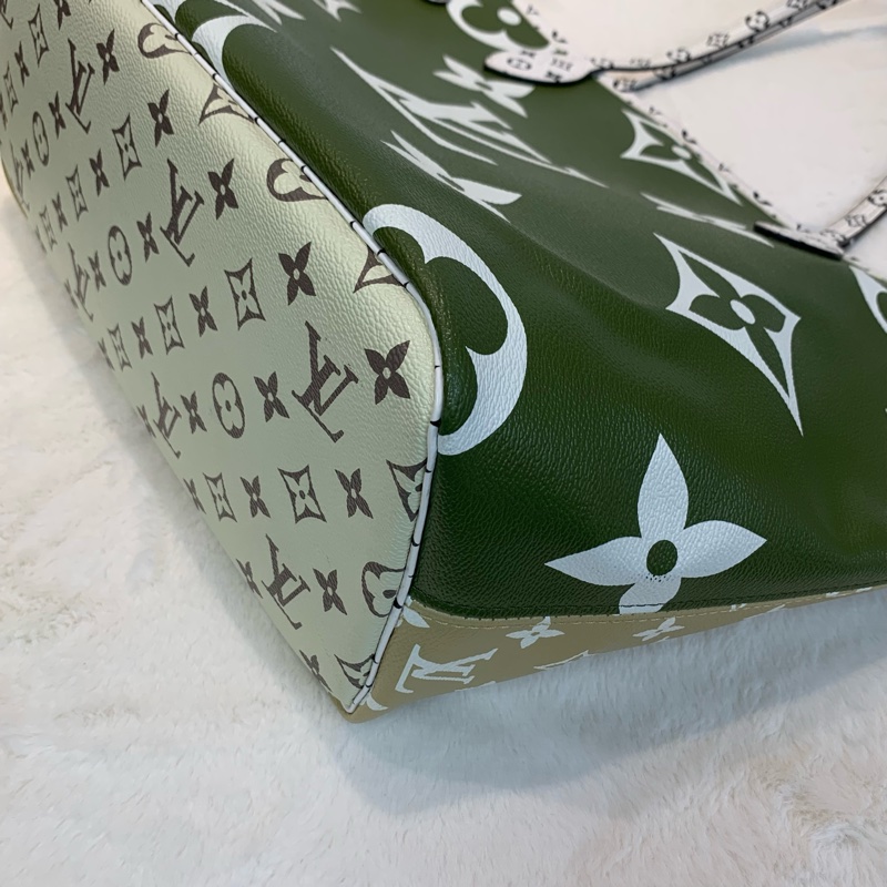 Lv neverfull mm雙拼色tote-7