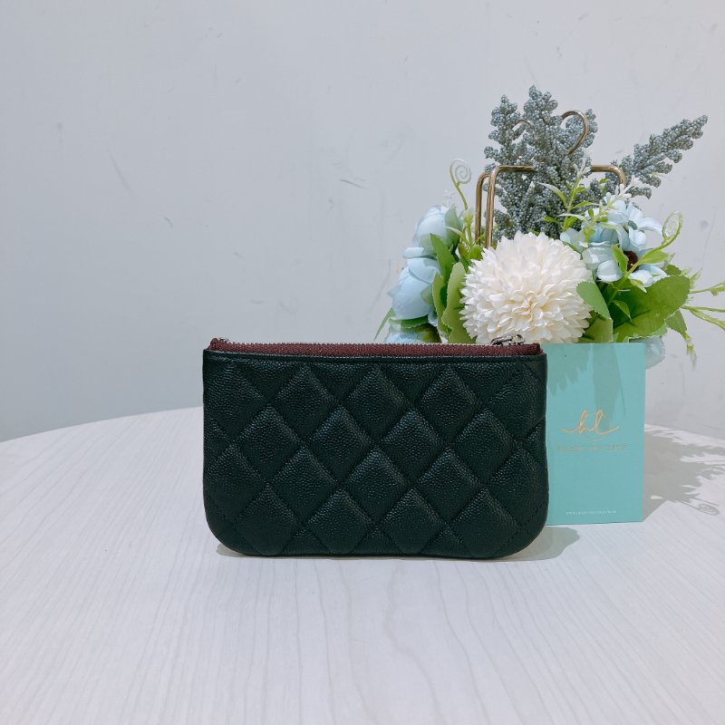 TK1952 Chanel 香奈兒迷你手拿包包 Mini O Case Pouch Caviar-1