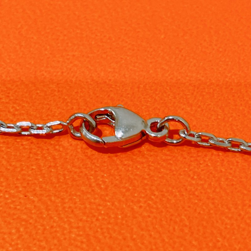 TK1953 Hermes 愛馬仕迷你H字項鍊 Mini Pop H Necklace Cream x PHW-4