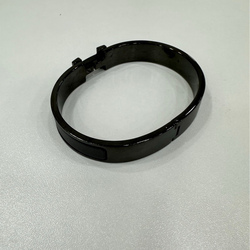 Hermes 愛馬仕So Black男款黑武士H手鐲-1