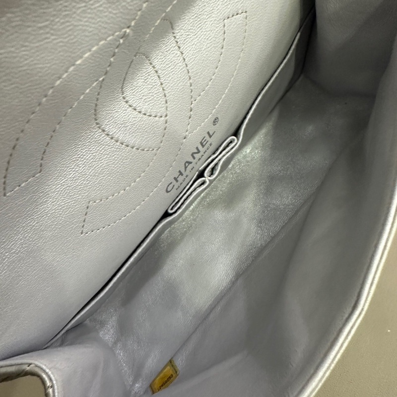 Chanel太空銀2.55小號子母包 24*14 98新配件塵袋-2