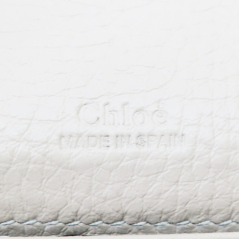 米色 牛皮 Marcie 釦式長夾【Chloe 克羅伊】-6