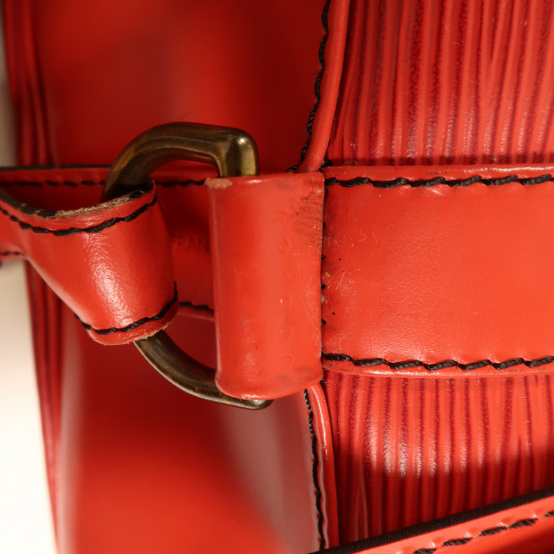 紅色 Epi 水波紋牛皮 Randonnee GM 肩背包【LOUIS VUITTON LV 路易威登】 M52357-7