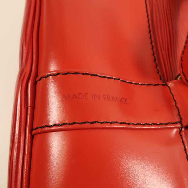 紅色 Epi 水波紋牛皮 Randonnee GM 肩背包【LOUIS VUITTON LV 路易威登】 M52357-8