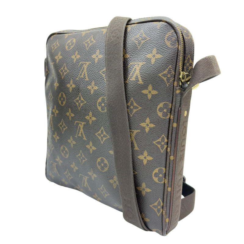 Monogram Trotteur Beaubourg 金扣肩背袋 【LOUIS VUITTON LV 路易威登】 M97037-1