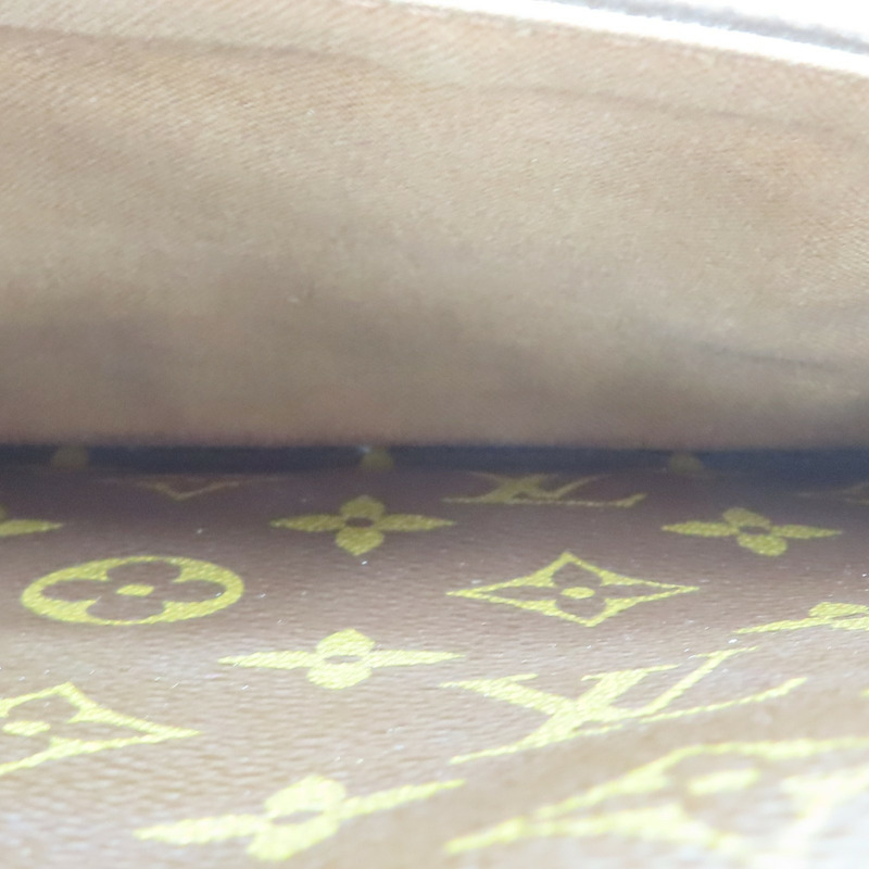 棕色 原花帆布 Sologne 肩背包【LOUIS VUITTON LV 路易威登】 M42250-5