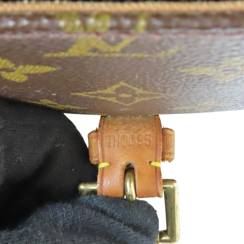 棕色 原花帆布 Sologne 肩背包【LOUIS VUITTON LV 路易威登】 M42250-9