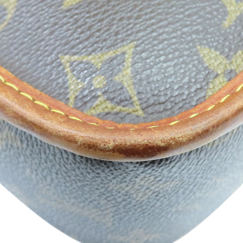 棕色 原花帆布 Sologne 肩背包【LOUIS VUITTON LV 路易威登】 M42250-13