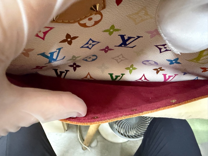 LV 彩虹手提包-9