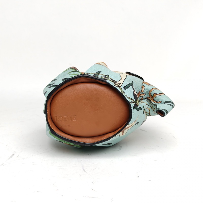 LOEWE ElephantMiniBag小象包圖案牛皮肩背包-3