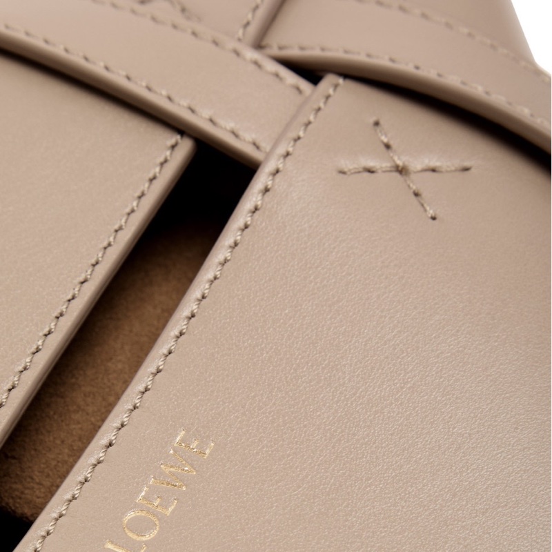 Loewe 女士 Puzzle Fold迷你皮革手提包均碼碼16.5cm*9cm*20cm-1