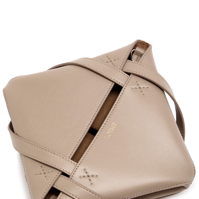 Loewe 女士 Puzzle Fold迷你皮革手提包均碼碼16.5cm*9cm*20cm-3