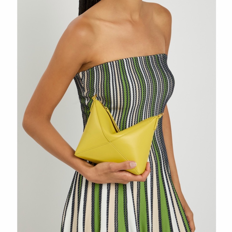 Loewe 女士 Loewe X Paula's Ibiza Puzzle Fold 皮革單肩包均碼碼17.5cm*6.5cm*15cm-1