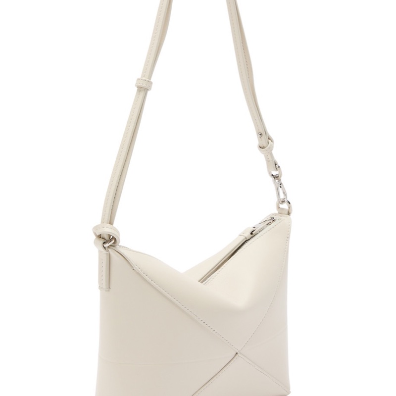 Loewe 女士 Puzzle Fold 皮革單肩包均碼碼17.5cm*6.5cm*15cm-5