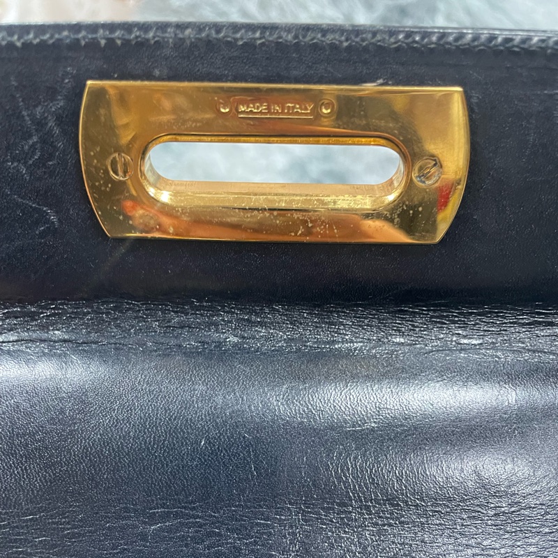 Ferragamo Museum Bag 黑金馬蹄扣手提/肩背包（愛馬仕平替）-14