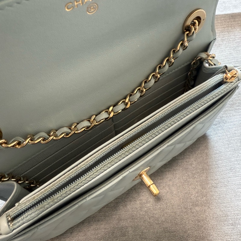 Chanel Trendy CC Woc 霧霾藍 有購證（影本）-8