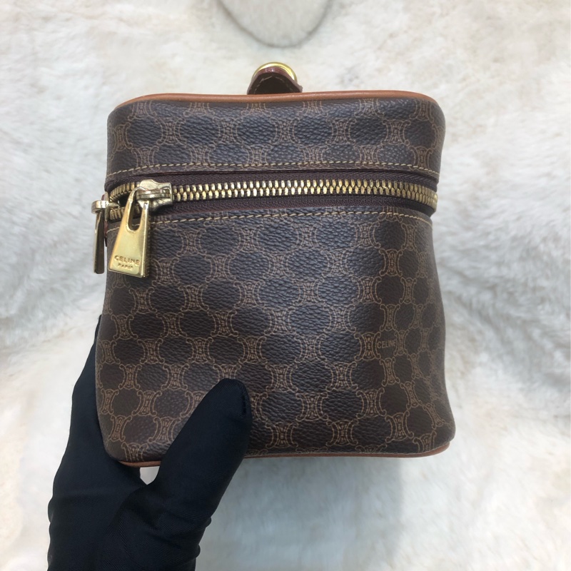 CELINE 中古老花化妝袋 XC298-2