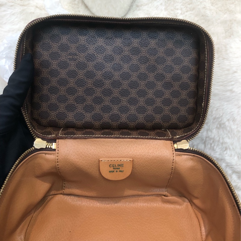 CELINE 中古老花化妝袋 XC298-14