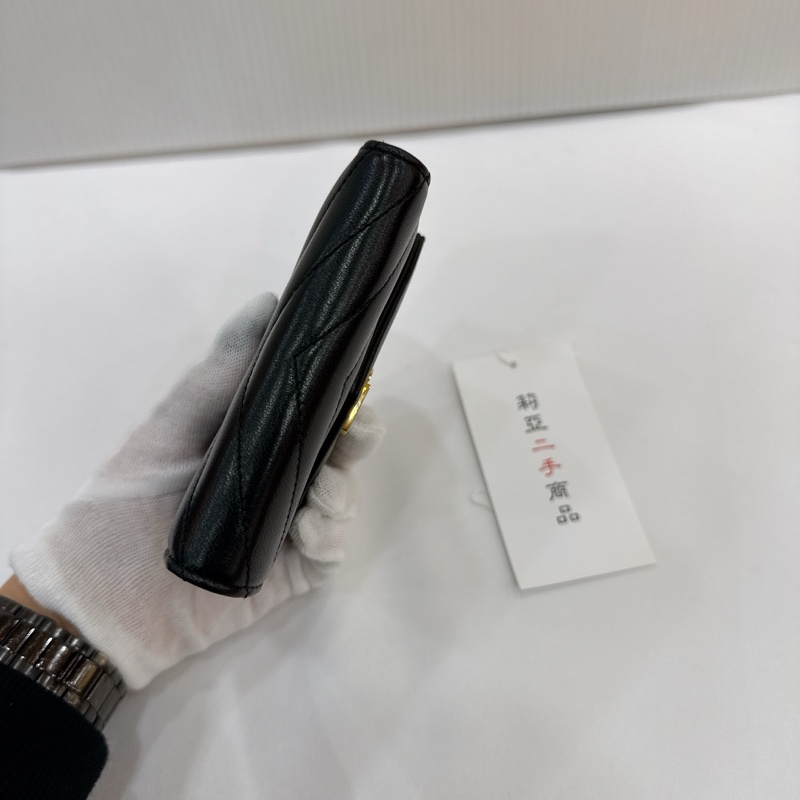 莉亞精品♡YSL 403943 三折短夾 二手-6
