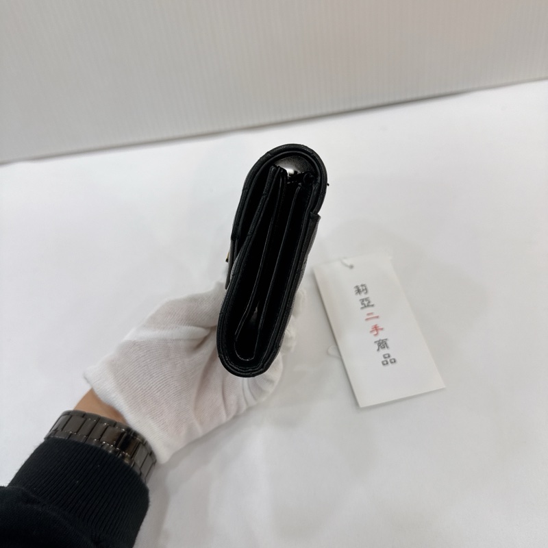 莉亞精品♡YSL 403943 三折短夾 二手-8