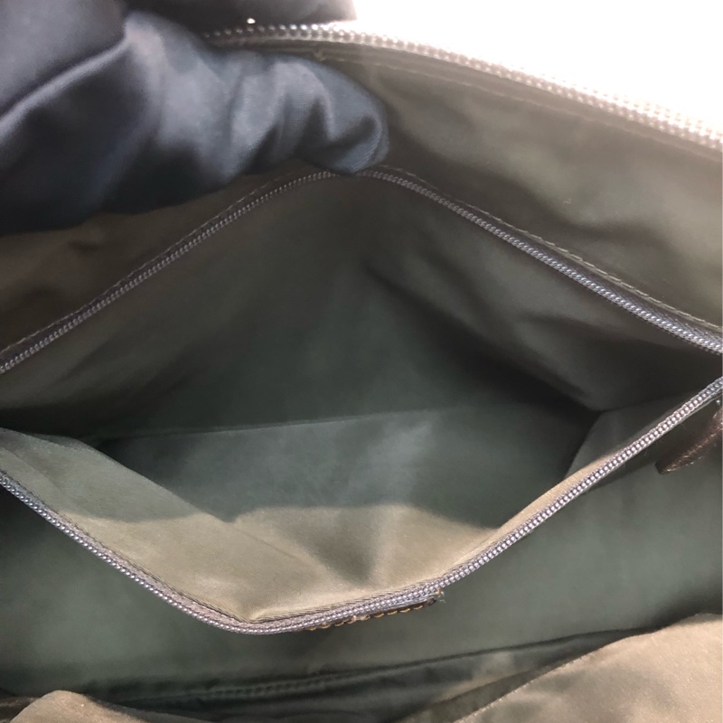 Dior 復古棕啡色 老花上肩袋 XA899-15