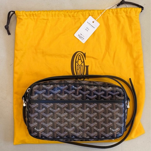 GOYARD CAP-VERT PM BAG 相機包 黑棕配色
