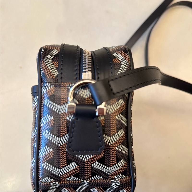 GOYARD CAP-VERT PM BAG 相機包 黑棕配色-2
