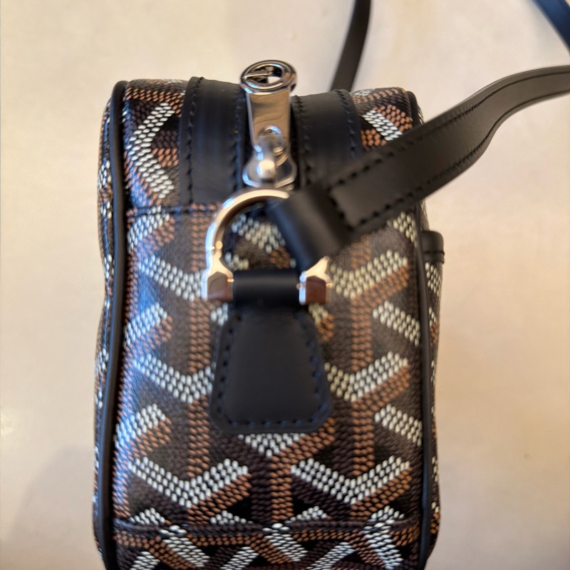 GOYARD CAP-VERT PM BAG 相機包 黑棕配色-3