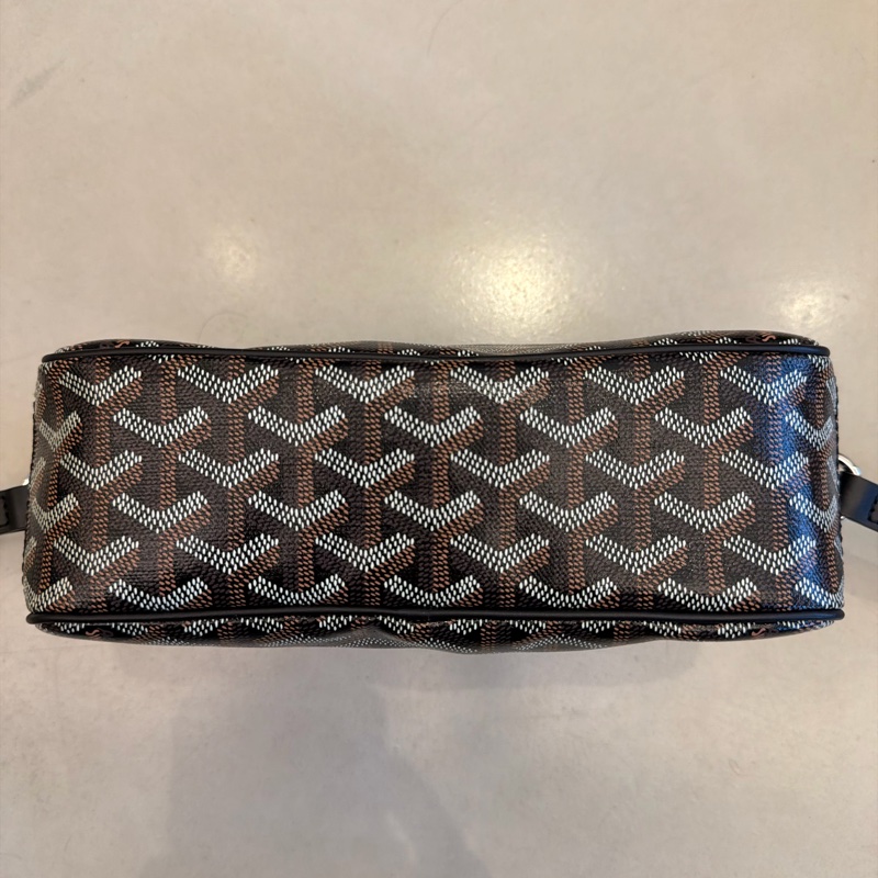 GOYARD CAP-VERT PM BAG 相機包 黑棕配色-7