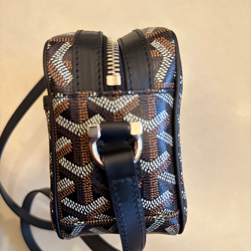 GOYARD CAP-VERT PM BAG 相機包 黑棕配色-12