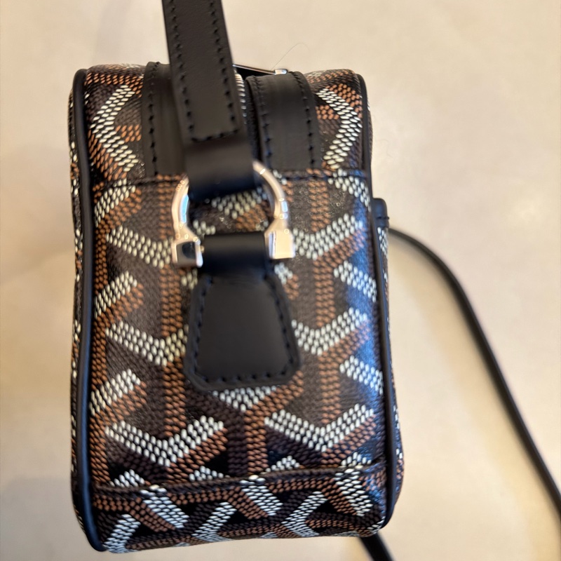 GOYARD CAP-VERT PM BAG 相機包 黑棕配色-13