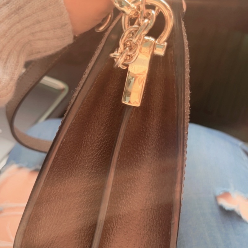 GUCCI 原花ophidia磁吸釦金鍊孫芸芸側背包-2