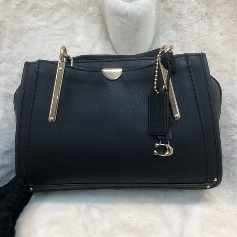 Coach 黑色淺金 2Way XC270