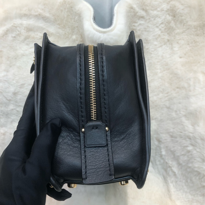 Coach 黑色淺金 2Way XC270-3