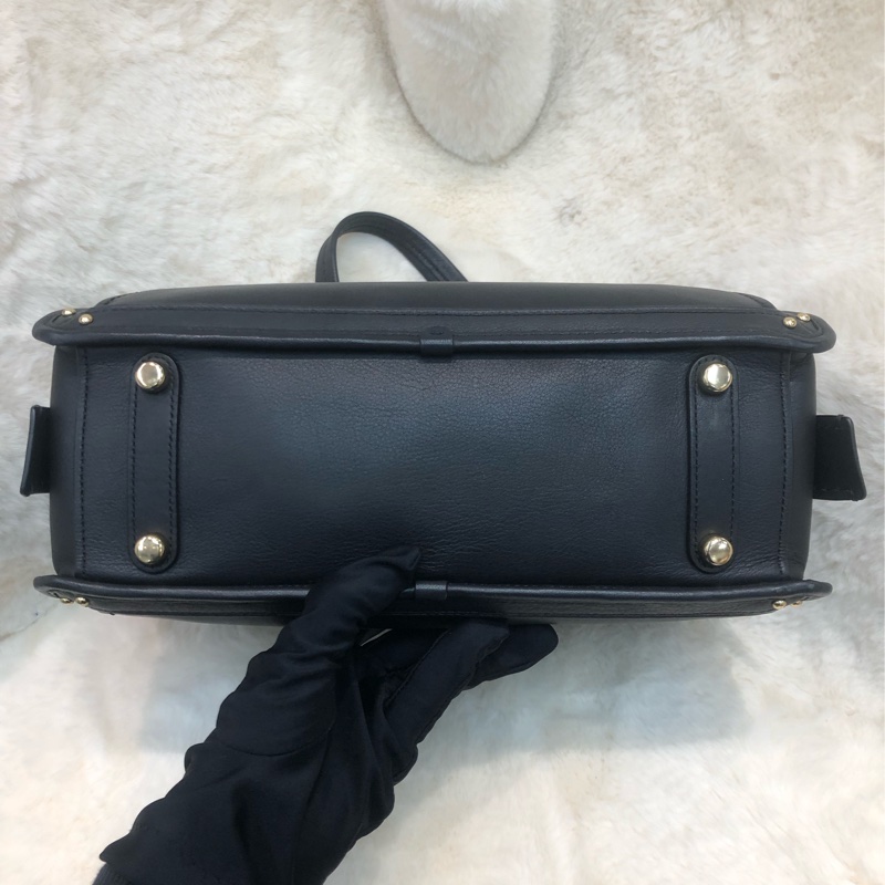 Coach 黑色淺金 2Way XC270-4