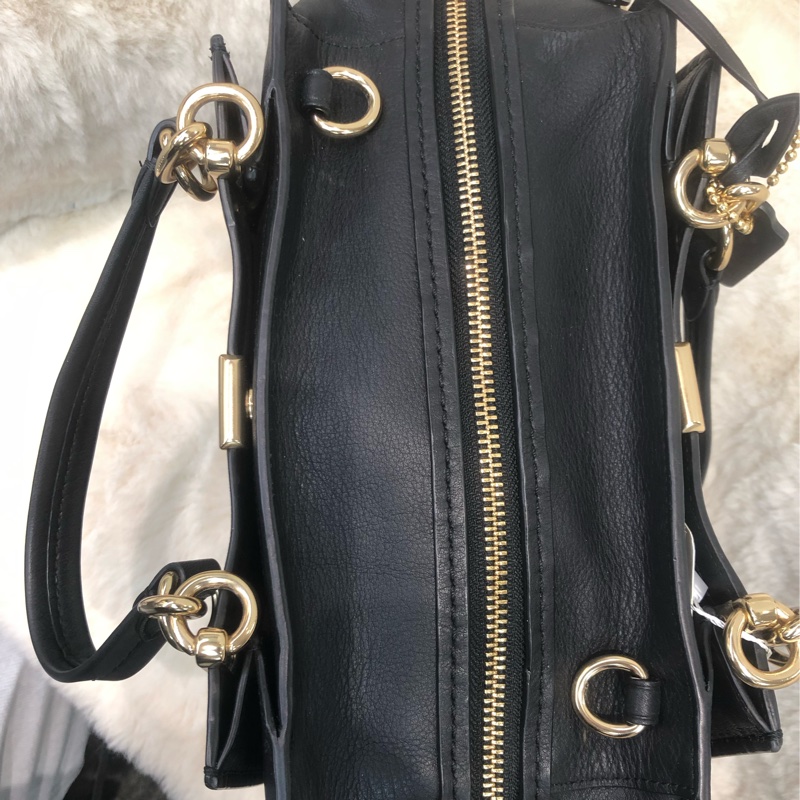 Coach 黑色淺金 2Way XC270-5