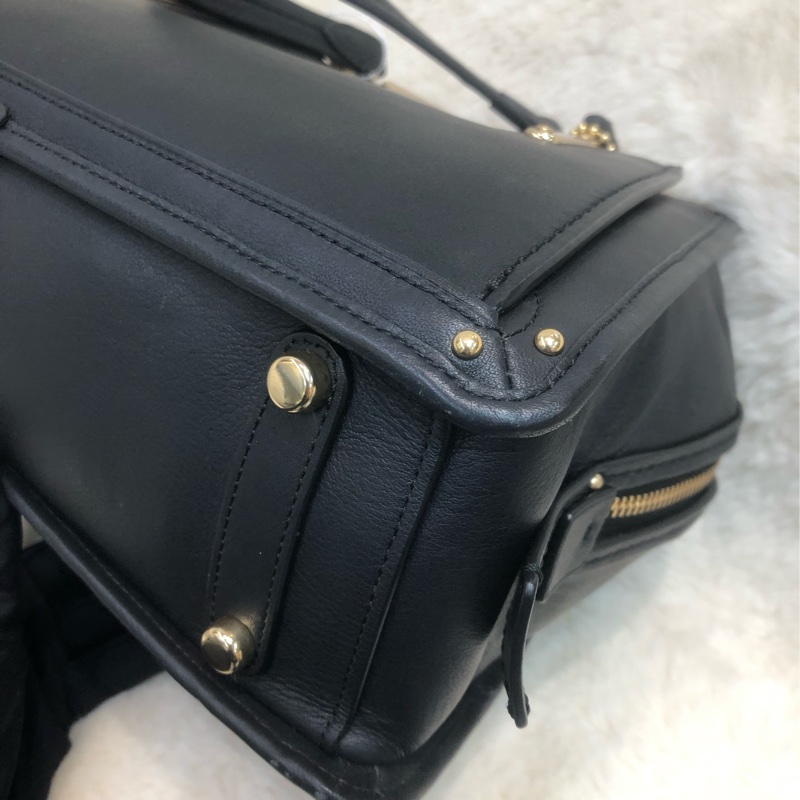 Coach 黑色淺金 2Way XC270-10