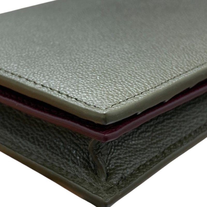 BVLGARI 寶格麗 293129 BVLGARI MAN 系列長夾 皮革 深綠色 銀釦-6